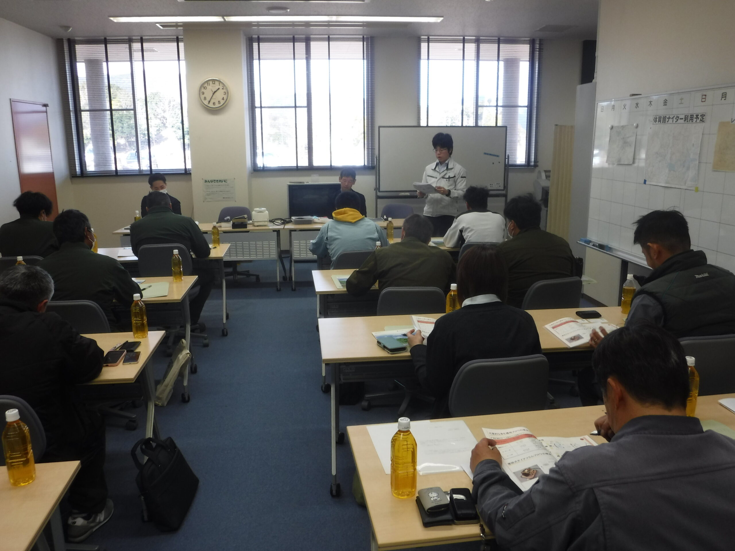 浄化槽維持管理講習会に参加しました。